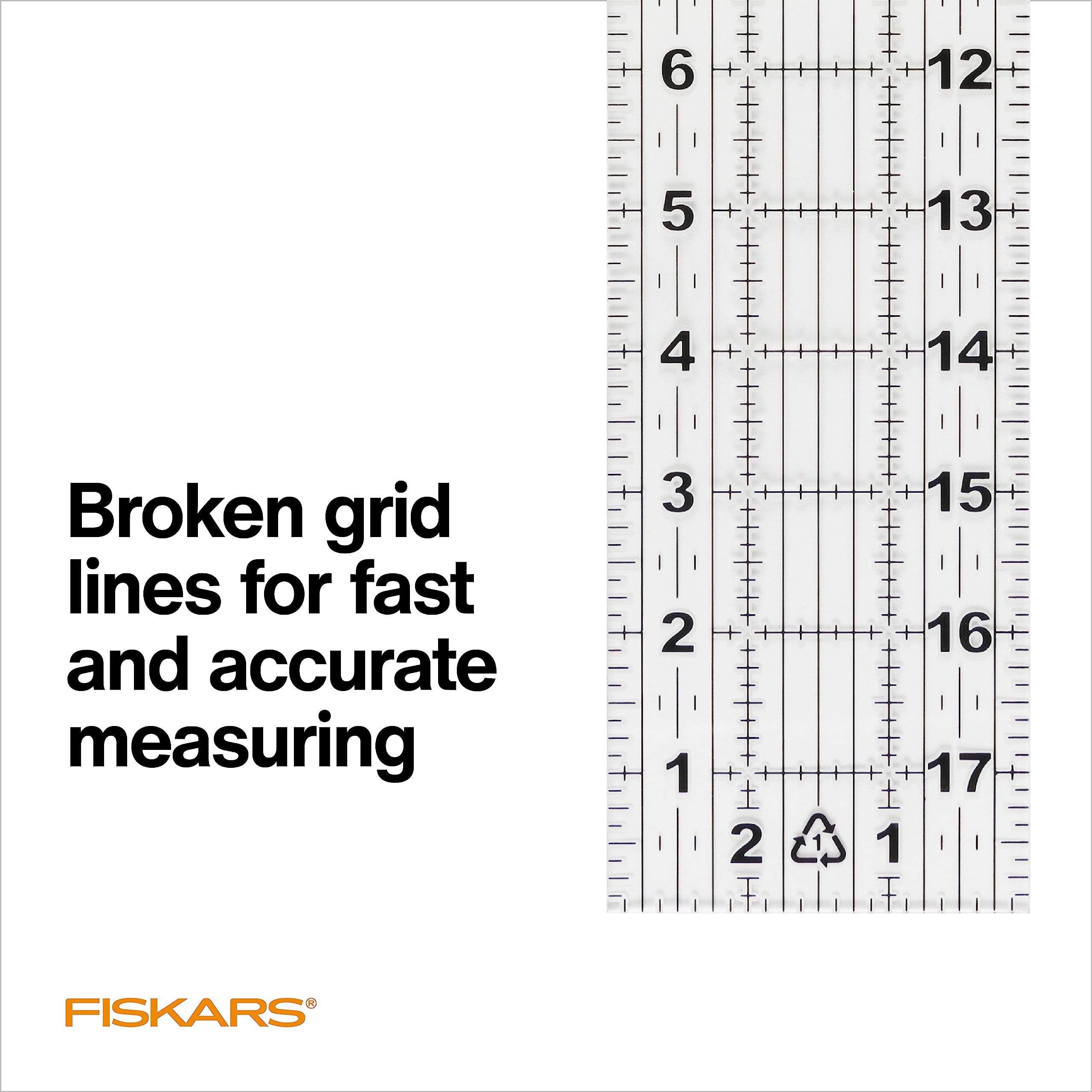 Fiskars Sewing Ruler, 3