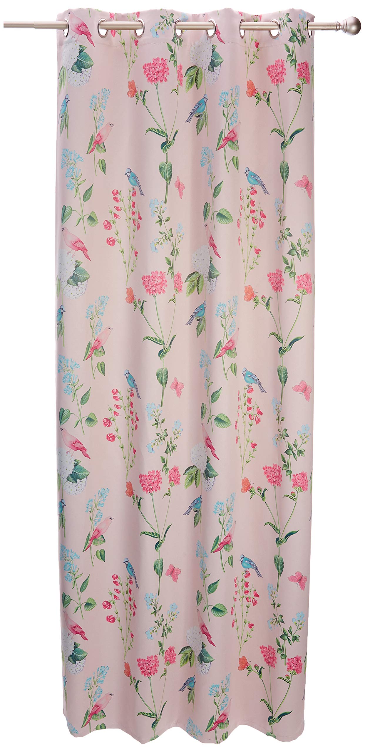 Albani Curtain with 8 Eyelets / Naomi1/ 245 x 135 cm, Rose, 245x135 cm