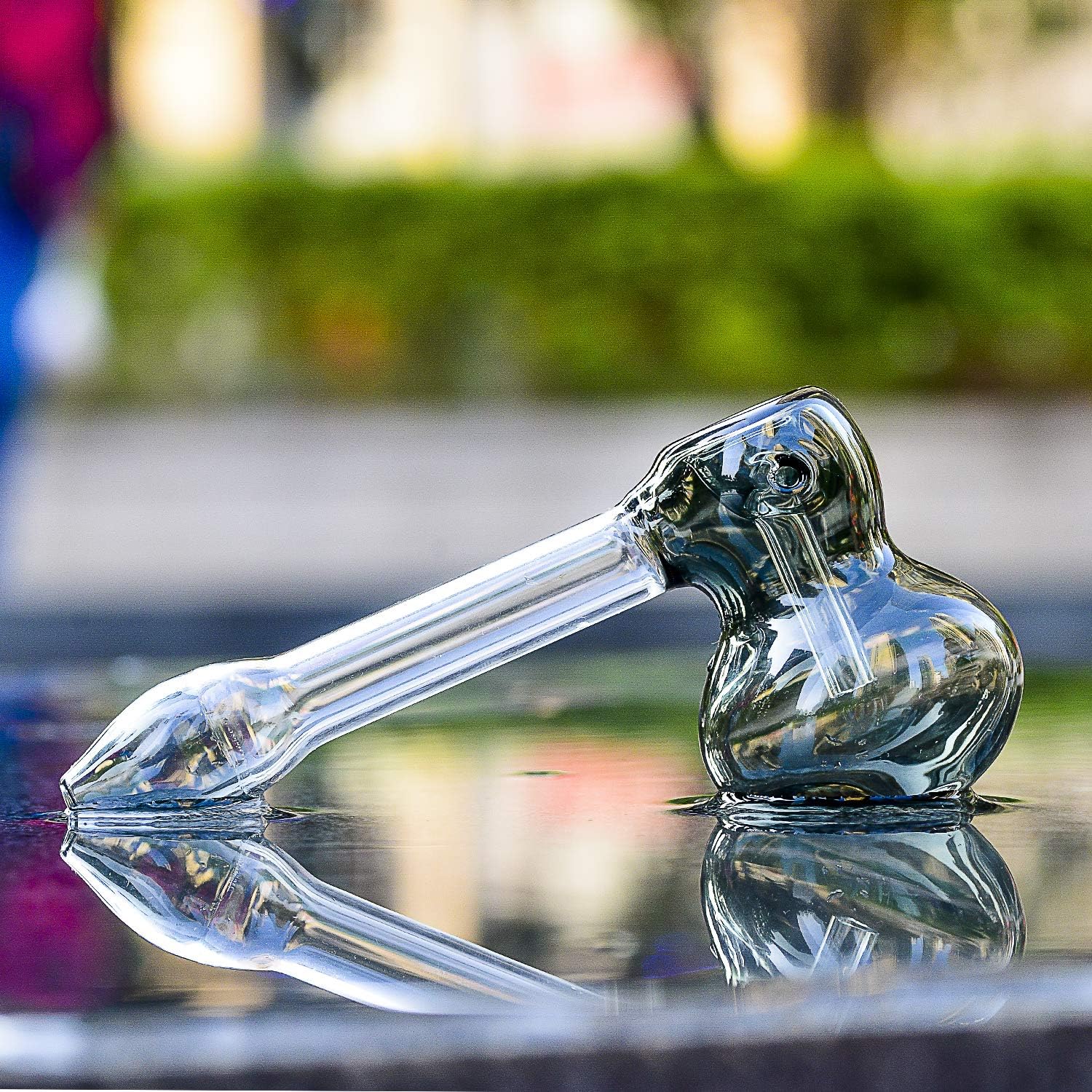 New 4.7 inch Unique Desing Portable Handmade Hammer Style Glass