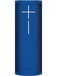 Ultimate Ears MEGABLAST Portable Wi-Fi/Bluetooth Speaker with hands-free Amazon Alexa voice control (waterproof) - Blue Steel
