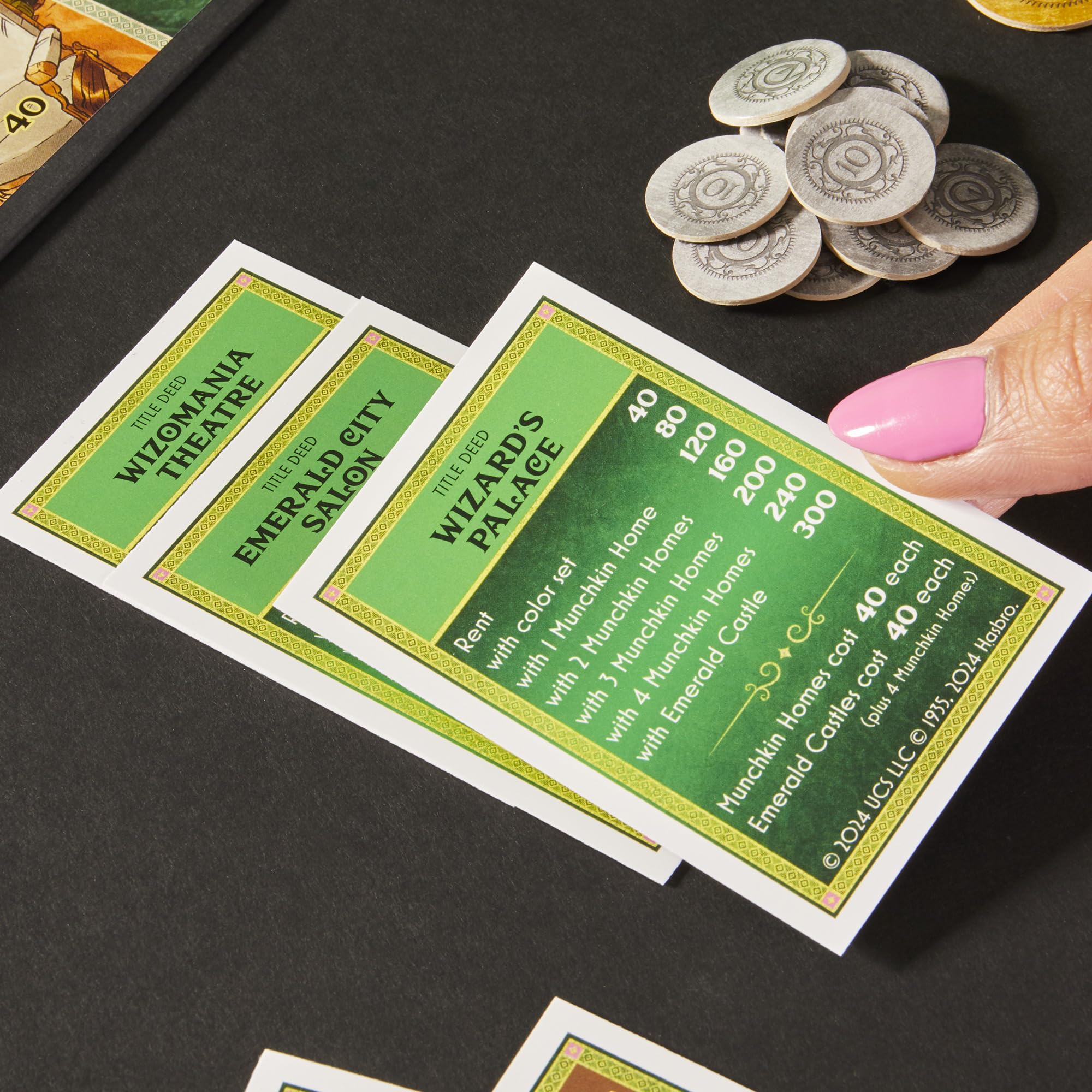 Monopoly Wicked Edition Board Game | Inspired by The Motion Picture | Ages 8+ | 2 to 6 Players | 30 Mins. | Family Games for Kids, Teens, and Adults