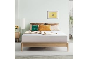 Dyonery Full Size Mattress 8 Inch, CertiPUR-US Certified Gel Memory Foam Mattress in a Box Fiberglass Free, 54"×75"×8", Medium