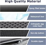 WESTERN HOME Large Orthopedic Dog Bed with Washable Cover Grey 127 x 91 cm view 5
