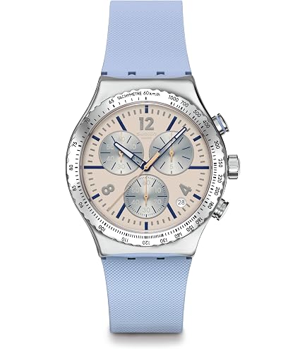 Amazon.com: Swatch I New Chrono Unisex Watch Dress Stainless  display picture 3