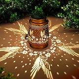 TickTime Hummingbird Solar Lantern Garden Ornament Outdoor Lights Gift for view 9
