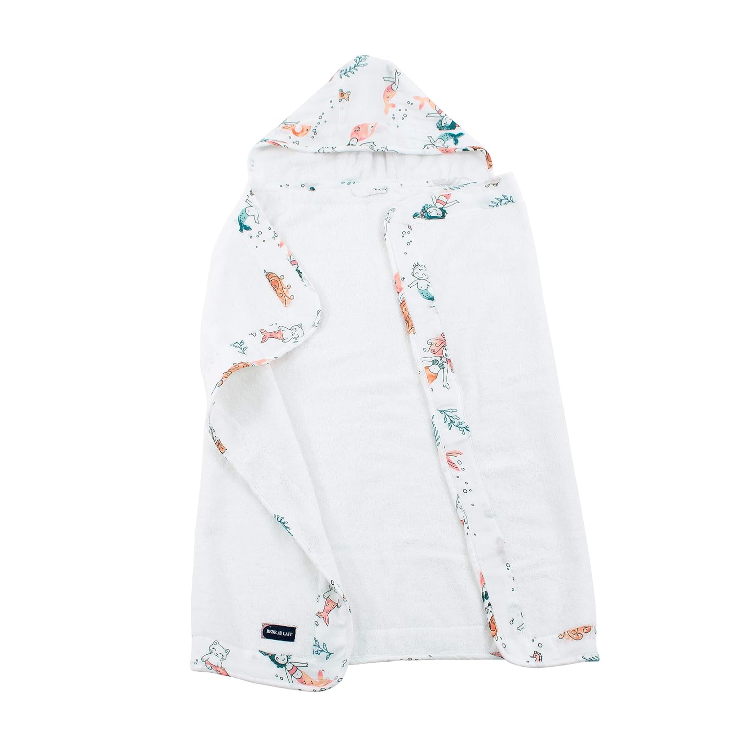 bebe au lait hooded towel