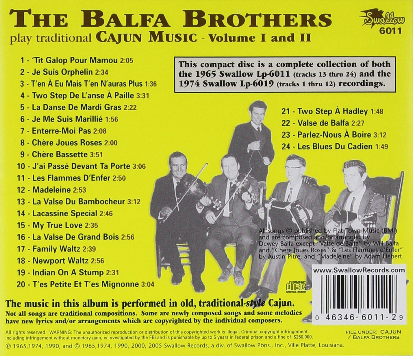 Balfa Brothers Play Traditional Cajun Music Amazon Com Music