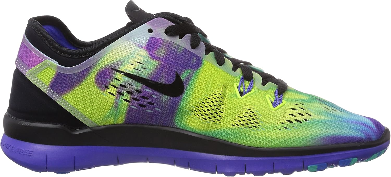 Nike Free 5 0 Tr Fit 5 Print Running Entrainement Adulte Mixte Multicolore Black Black Prsn Violet Pht Bl 36 Eu Amazon Fr Chaussures Et Sacs