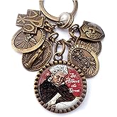 St. Albert The Great Keychain, Necklace or Clip, Patron Saint, Catholic Confirmation Gift