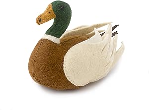 ARCADIA HOME DFM Mallard Door Stop in Hand Felted Wool