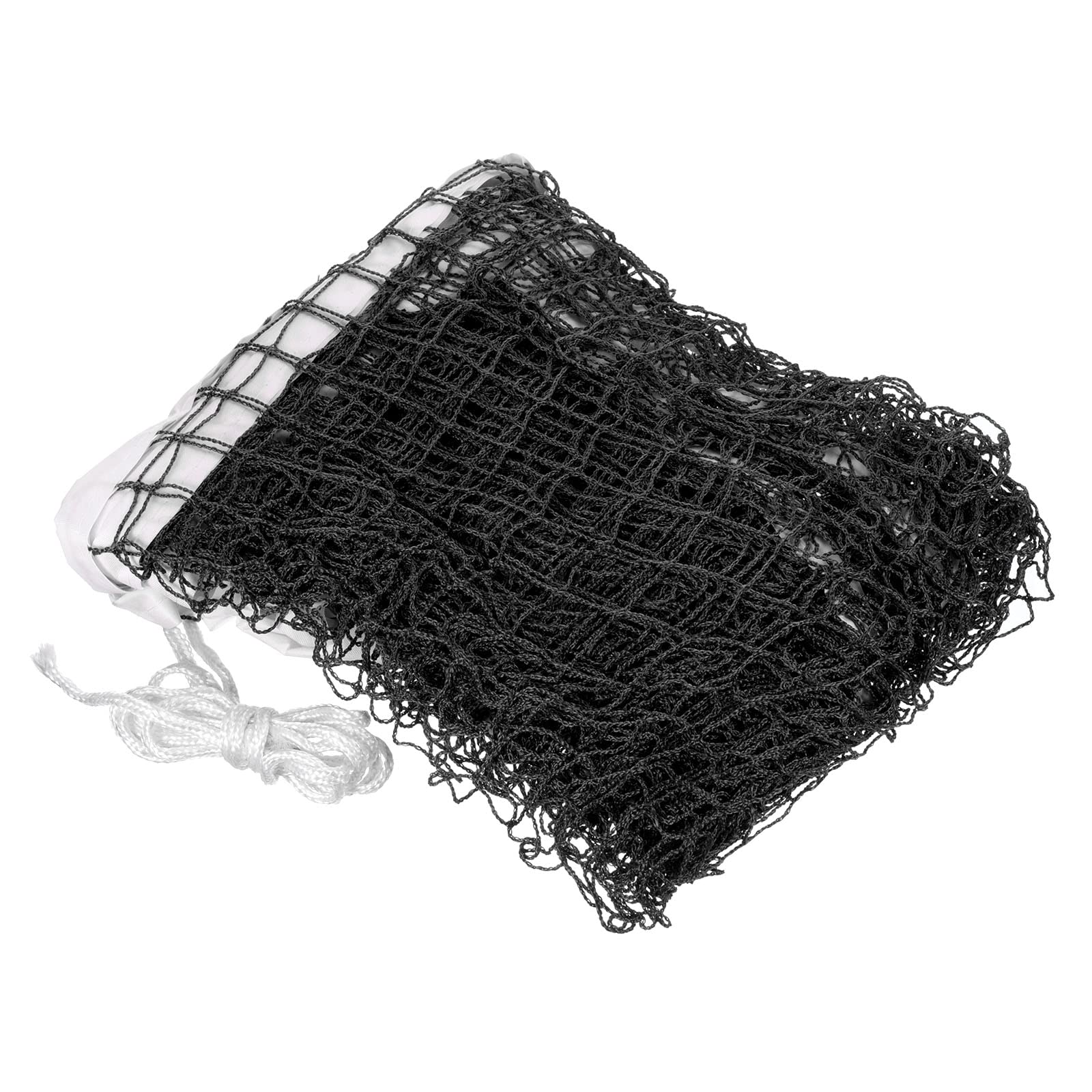 PATIKIL 20x2.5ft Badminton Net, Badminton Court Netting Replacement 0.71x0.71" Mesh with Box for Outdoor Indoor Beach Backyard, Black