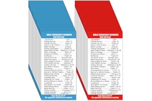 FANKYA 240pcs Bible Emergency Numbers Cards Gospel Tracts Plan of Salvation Pocket Little Jesus Prayer Cards Bible Tracts Christian Tracts for Evangelism Church Gifts (Bible Emergency Numbers, 4.4 x 2.2 In)