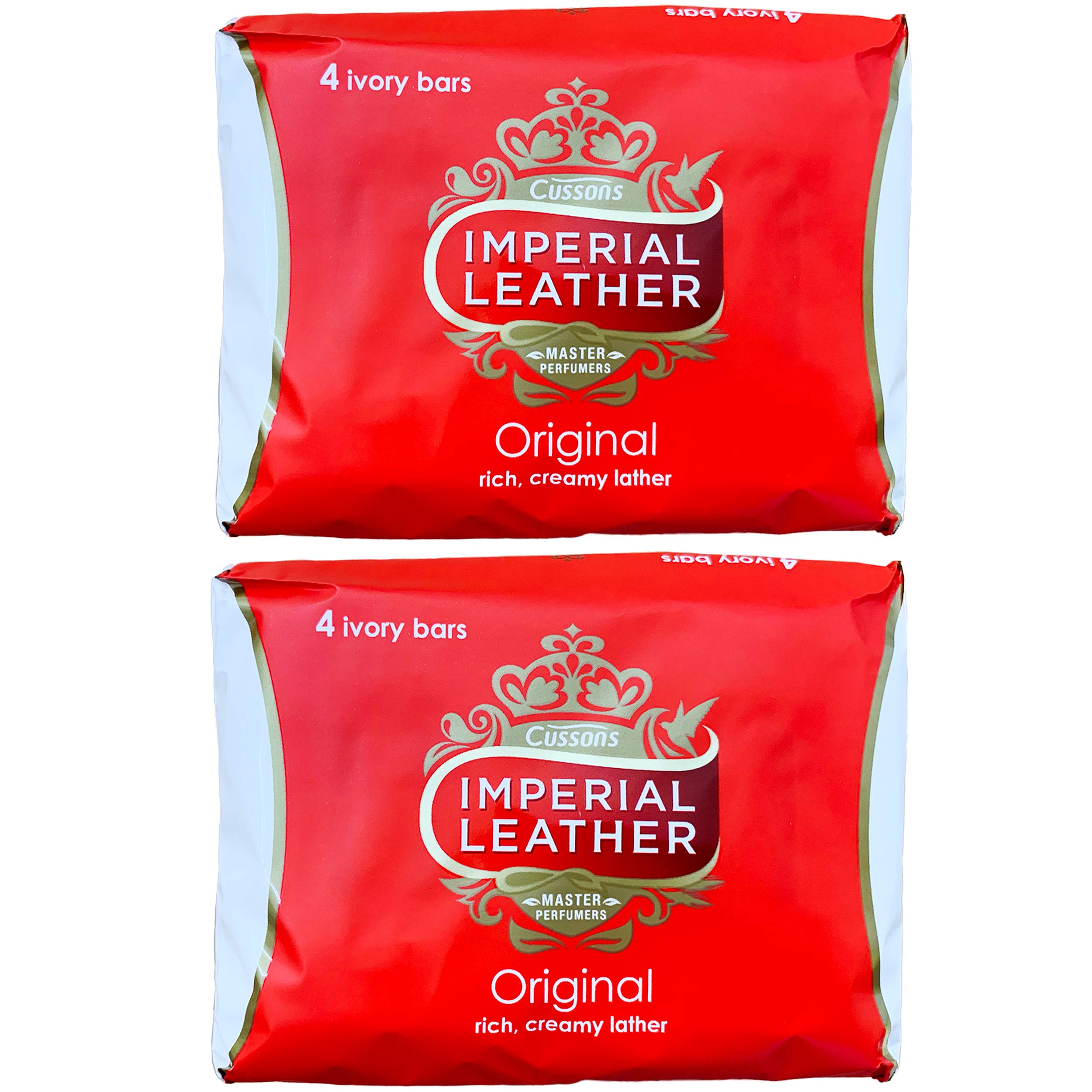 8 x Imperial Leather Original Soap Bars Multipack 8 x 100g Luxury Rich & Creamy Ivory Bars from PZ Cussons