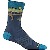 Darn Tough Vermont Micro-Crew Men's Running Socks, Vert - Ultra-Lightweight Cushioned Socks for Men, Style 1065