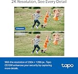 Tapo C510W 2K Outdoor WiFi Security Camera Pan Tilt 360 Motion Tracking Color view 5