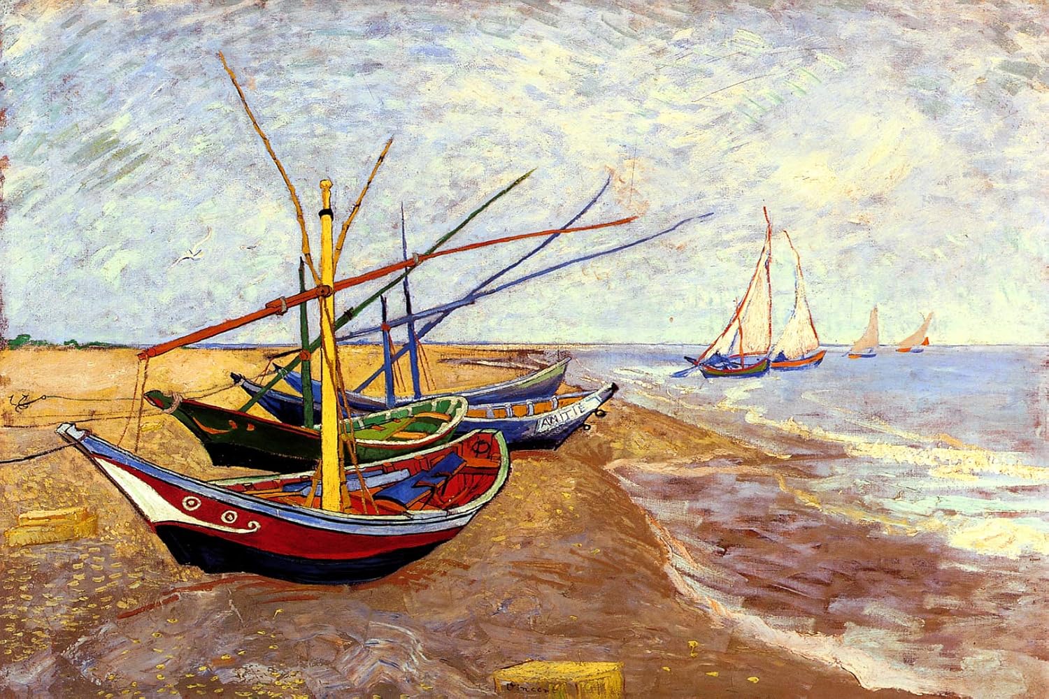 saintes maries van gogh