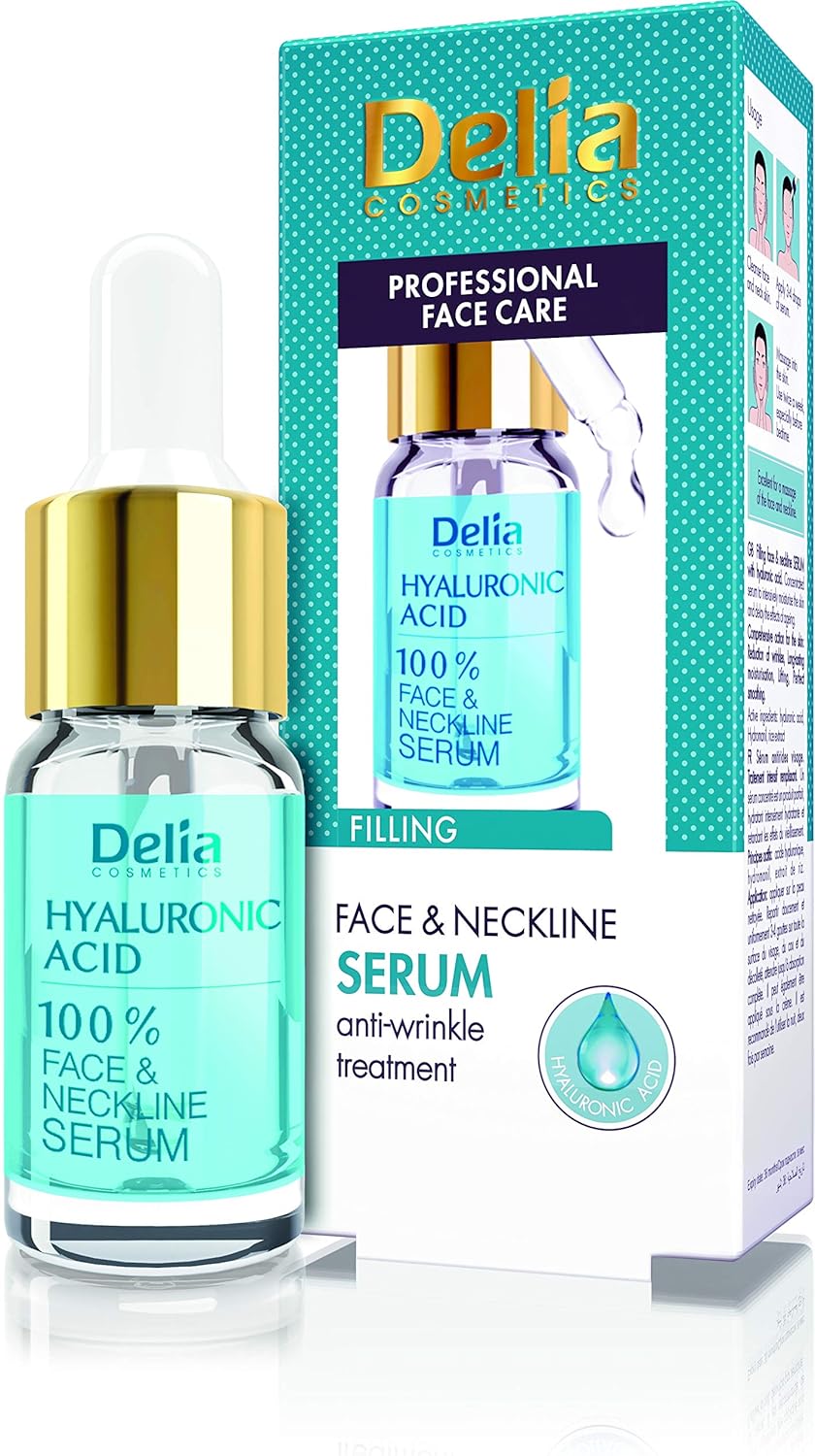delia filling face neckline serum