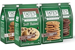 Tate's Bake Shop Chocolate Chip Cookies Variety Pack, 4 Bags