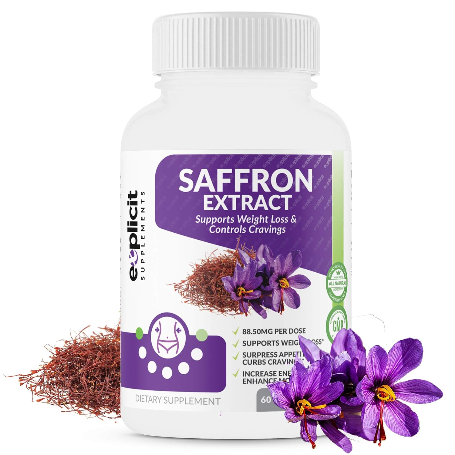 Saffron Extract Great Natural Appetite Suppressant & Mood Boosting