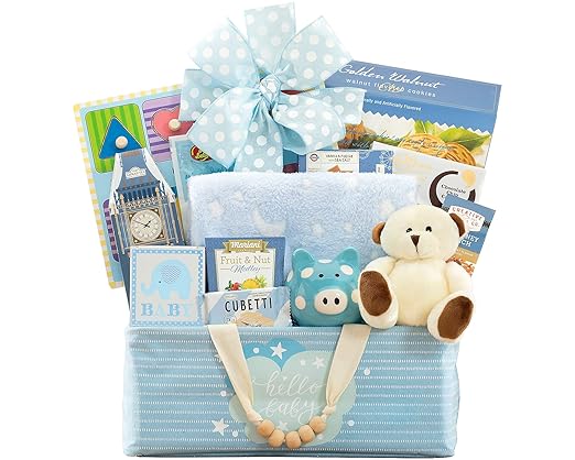 congratulations baby basket