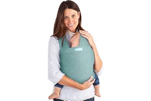 Moby Wrap Baby Carrier | Element | Baby Wrap Carrier for Newborns & Infants | #1 Baby Wrap | Baby Gift | Keeps Baby Safe & Secure | Adjustable for All Body Types | Perfect for Mom & Dad | Hydro