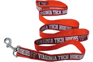 MIRAGE PET PRODUCTS Pets First VT-3031-SM Collegiate Pet Accessories, Dog Leash, Virginia Tech Hokies, Small