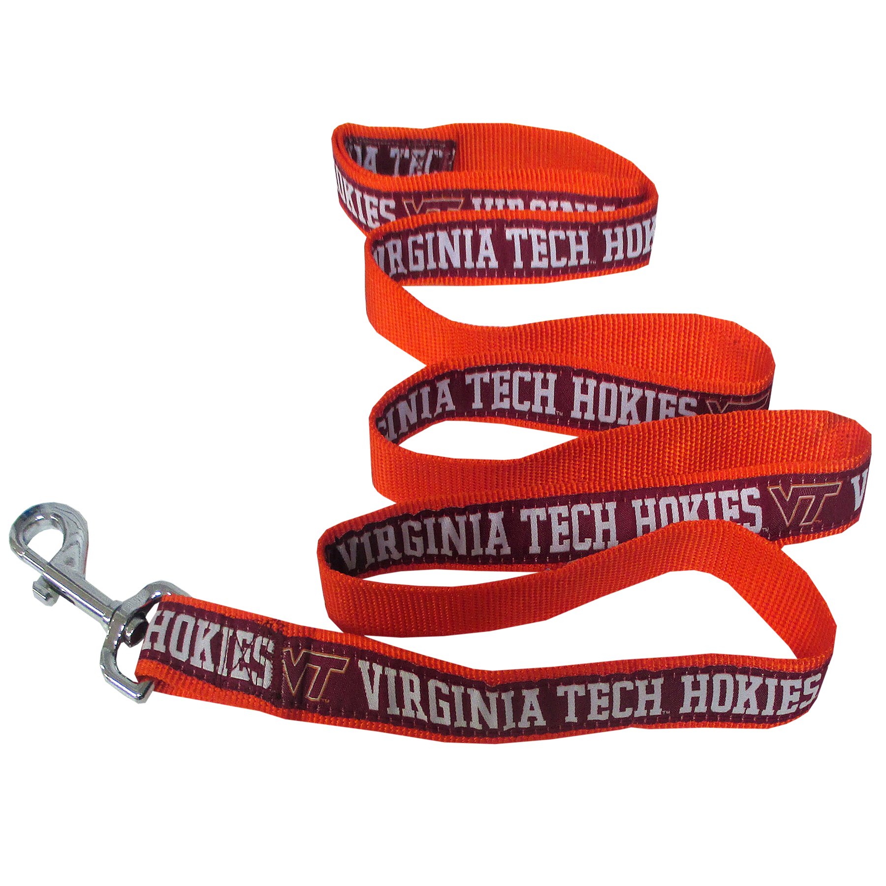 Pets First NCAA PET Leash, Small, Virginia Tech Hokies, Shiny & Colorful Leash for Dogs & Cats Licensed by The NCAA