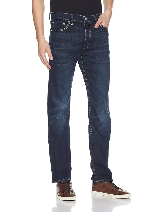 Buy Levi's Men's (513) Slim Straight Fit Jeans (236770092_Blue_40) at