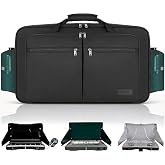 OUUTMEE Camp Stove Carry Case for Coleman 2-Burner Camping Stove | Water-resistant Camping Stove Storage Bag Compatible with Camp Chef Everest Stove, Portable Carry Bags Outdoor