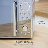 Swan 800W Solo Microwave 20L Silver 10 Power Levels SM3080LN view 6