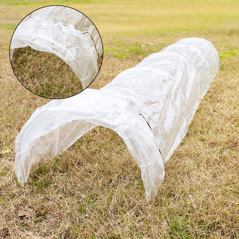 310 x 50 x 40cm lulalula Garden Growing Tunnel Fleece Floating Row Cover HDPE Plant Cover Frost