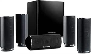harman kardon hkts 16bq 5.1 channel home theater speaker package