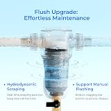 Waterdrop WD-PF01 Spin Down Sediment Filter 1" + 3/4" MNPT 40µm view 7
