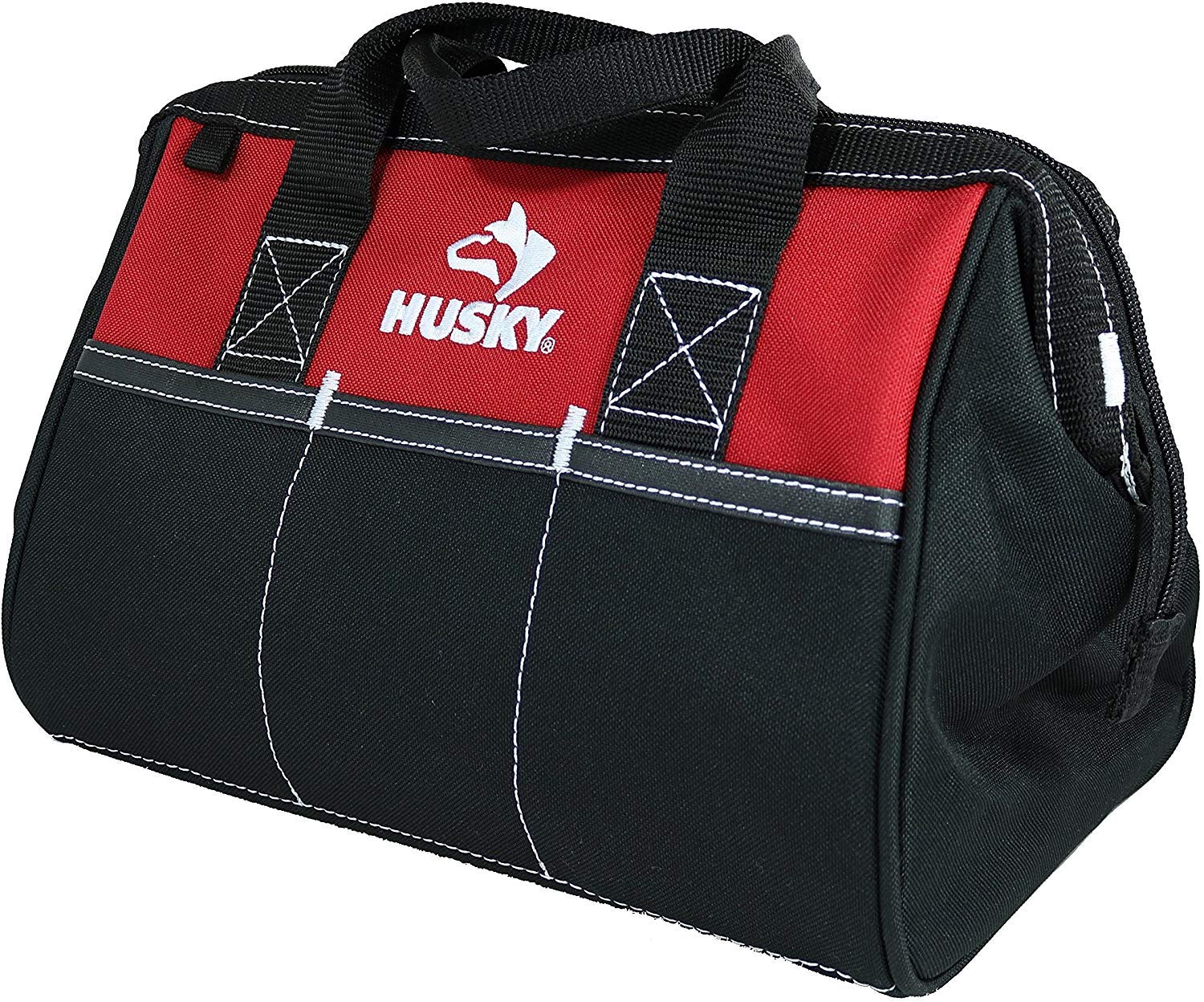 Husky 12 Inch Carpenter's Multi-Purpose Water-Resistant Tool Bag