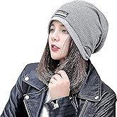 ZAMAKS EMF 5G Radiation Shield Hat,EMF Anti Radiation Protection Silver Fabric Cap for RF/LF Blocking Shielding Beanies