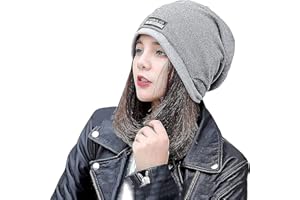 ZAMAKS EMF 5G Radiation Shield Hat,EMF Anti Radiation Protection Silver Fabric Cap for RF/LF Blocking Shielding Beanies