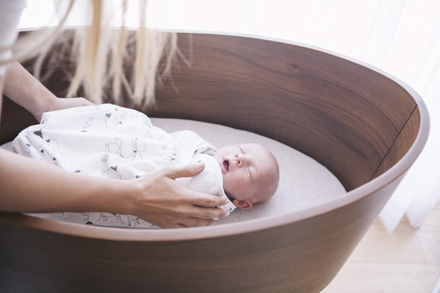 ergobaby swaddler sheep