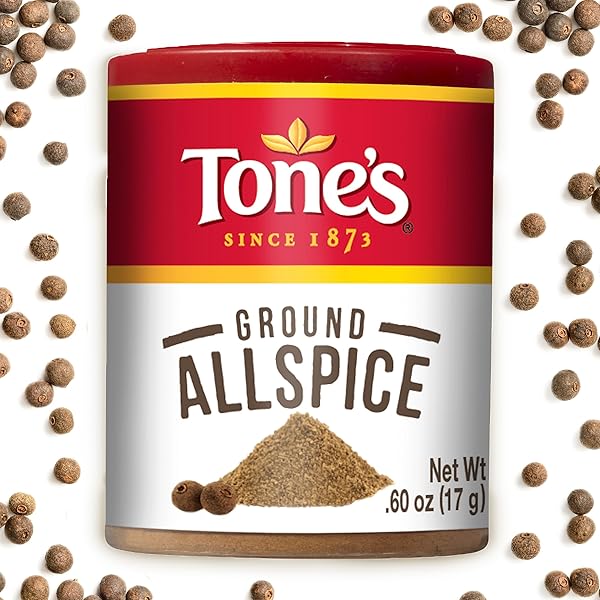 TONE’S GROUND ALLSPICE, 0.60 OUNCE