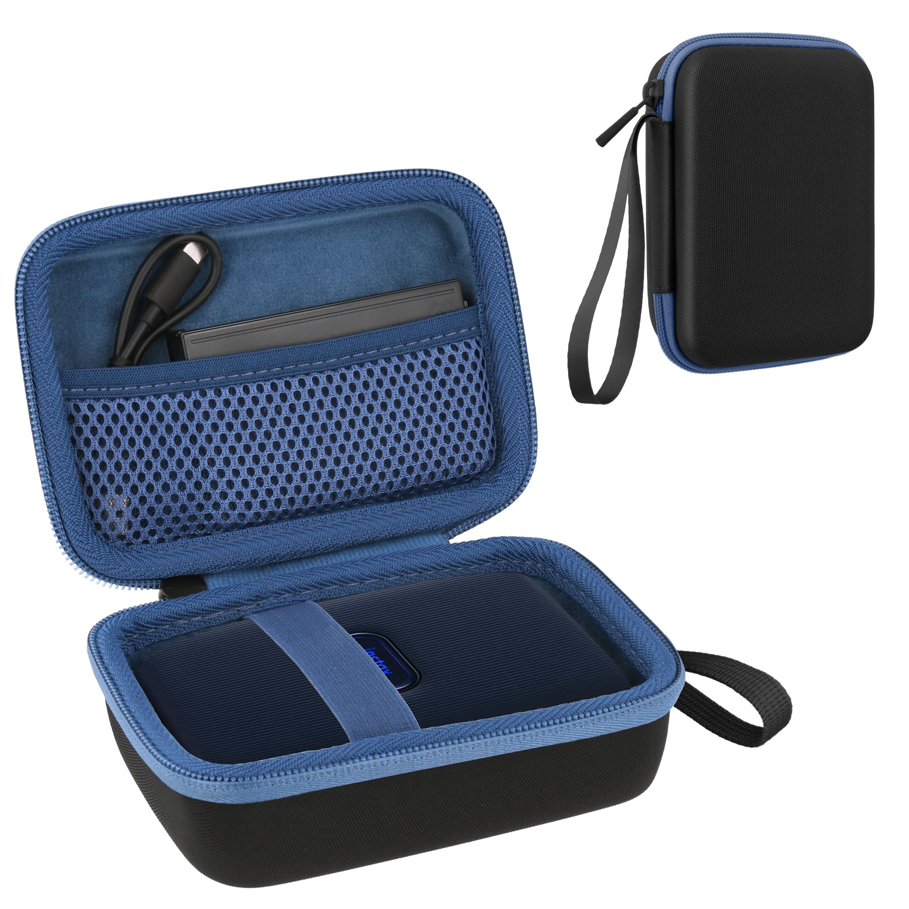 co2CREA Storage Travel Hard Case for Fujifilm Instax Mini Link 3 2 1 Portable Smartphone Instant Photo Printer, Case Only