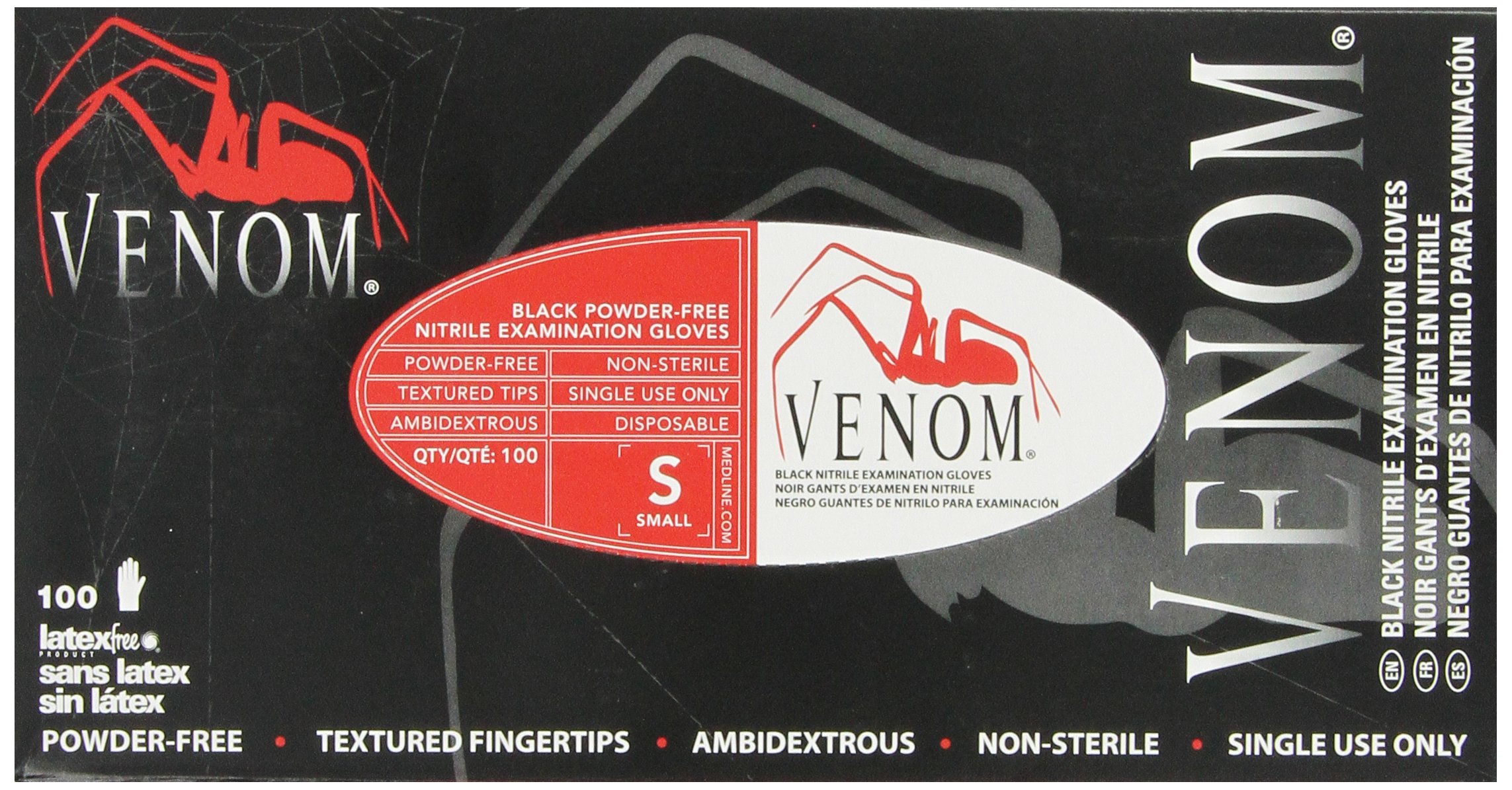 Medline Venom NonSterile PowderFree LatexFree Nitrile