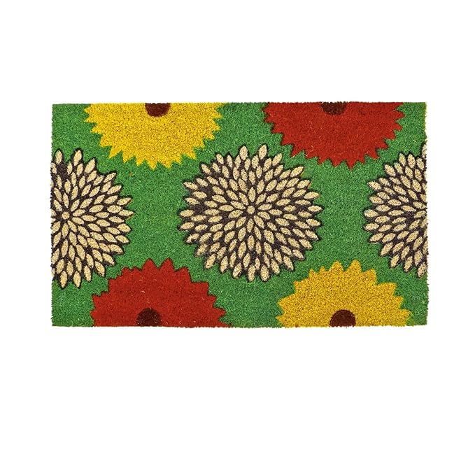 Buy HOKIPO® Large 45x75cm Printed Coir Door Mats for Entrance Thick Mat