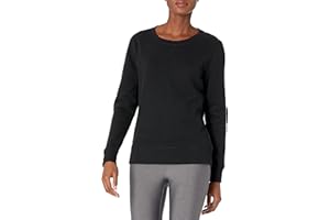�鶹�� Essentials Womens Fleece Crewneck Pullover Sweatshirt (Available in Plus Size)