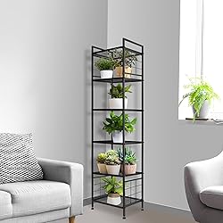 GIOTORENT 6-Wire Standing Storage Shelf, Metal