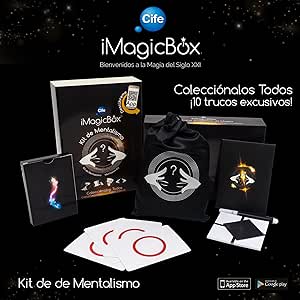 iMagicBox- Kit de Mentalismo Juego de Magia, Color Set (Cife Spain 41447)