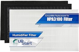 HRF-R1 Filter R Kit for Honeywell HPA3100B Replacement Filter - Compatible with Honeywell HPA3100 Filters Set HEPA Air Purifi