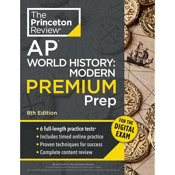 Princeton Review AP World History: Modern Premium Prep, 5th