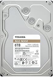 Toshiba N300 6TB NAS 3.5-Inch Internal Hard Drive