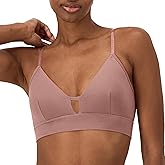 Hanes Womens Originals Supersoft Triangle Bralette, Viscose from Bamboo Longline Bralette