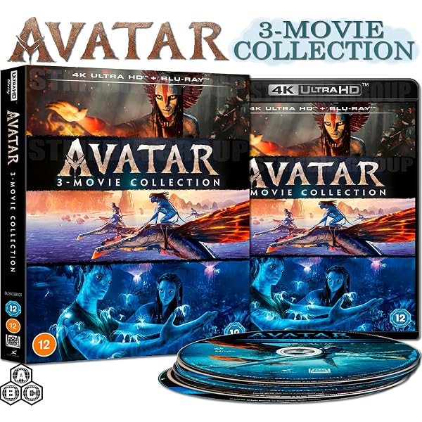 Amazon.com: Avatar - 3D Blu-Ray Collection: Avatar 1 & 2 With Over