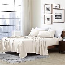 Drap Plat En Microfibre 245x270cm - Doux Et Résistant - Entretien Facile - Sans Repassage